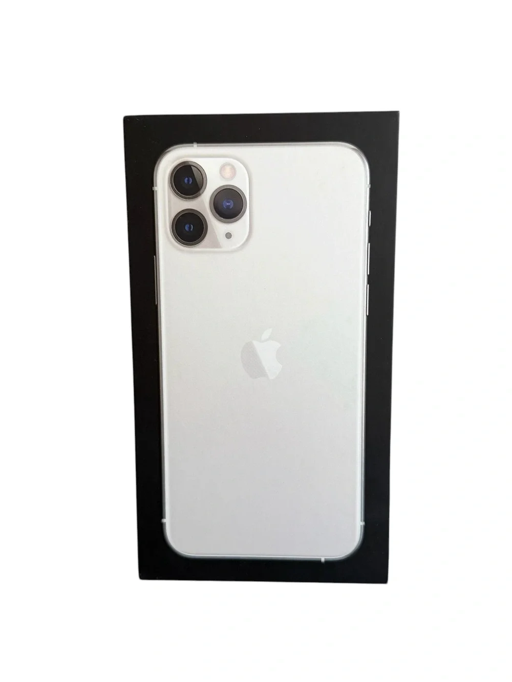 Apple iPhone 11 Pro Silver Retail Box Only w/ Inserts & SIM Tool 64GB - NO PHONE